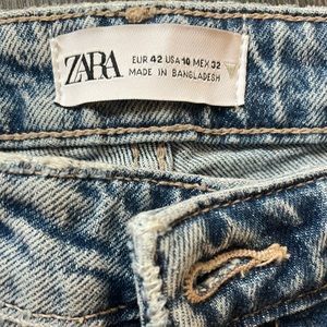 Zara light wash jeans
